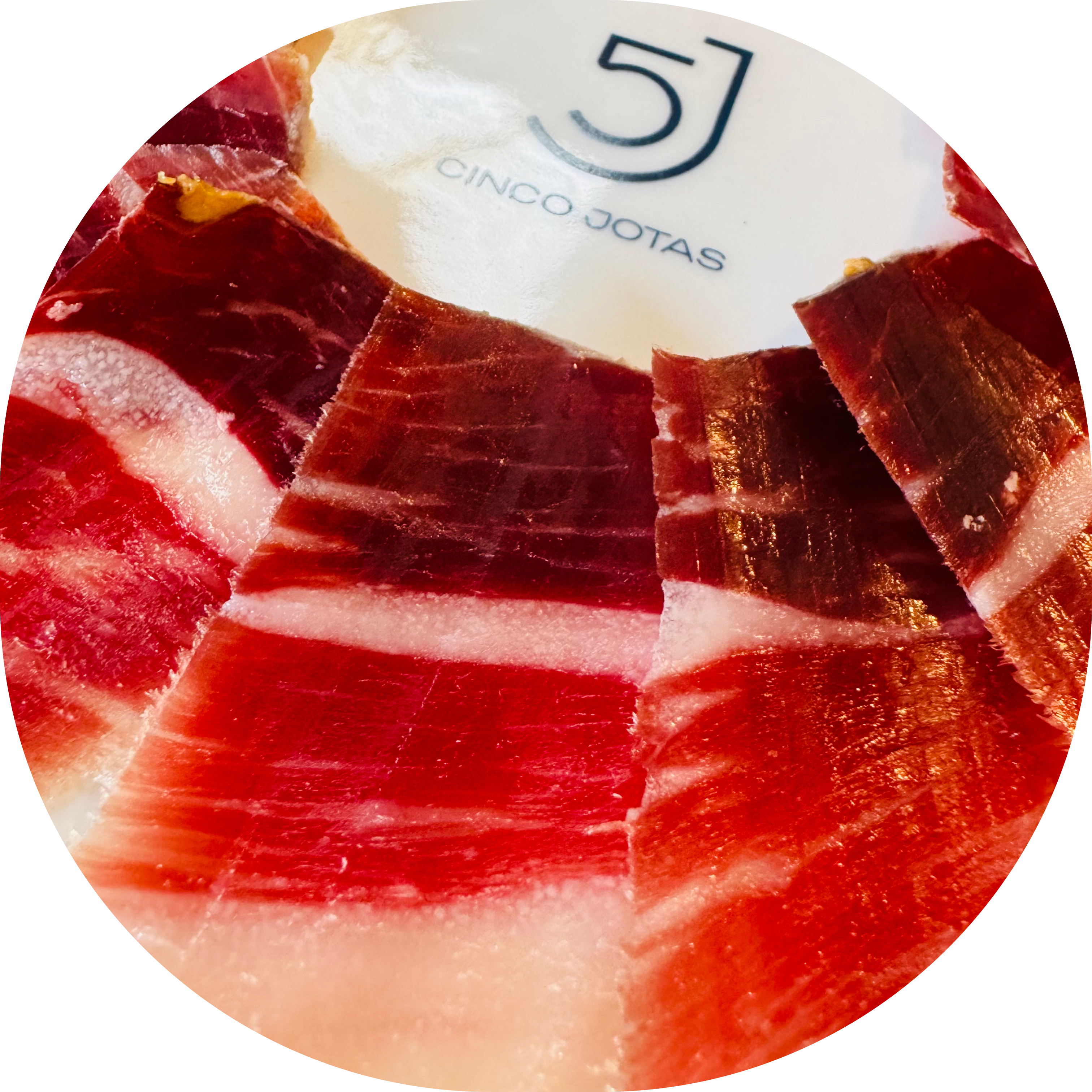 Presunto de Bolota 100% Ibérico cortado à Mão 5J’s® 80g